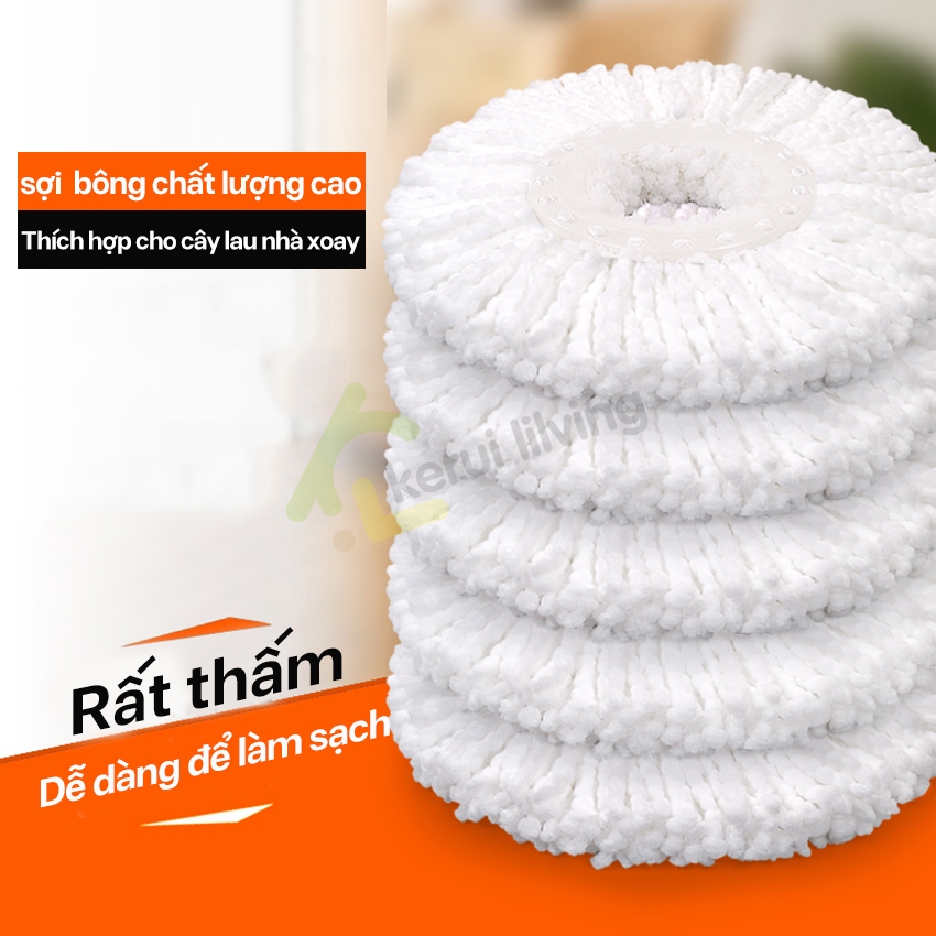 Bông lau nhà LUMERA - Cây lau mở toàn bộ - treo tiện lợi và chống trượt  - khóa đàn hồi ở cả hai mặt