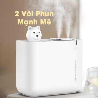 Máy phun sương Máy tạo độ ẩm không khí Humidifier dung tích 3.3 lít công suất 200ml/h - M202