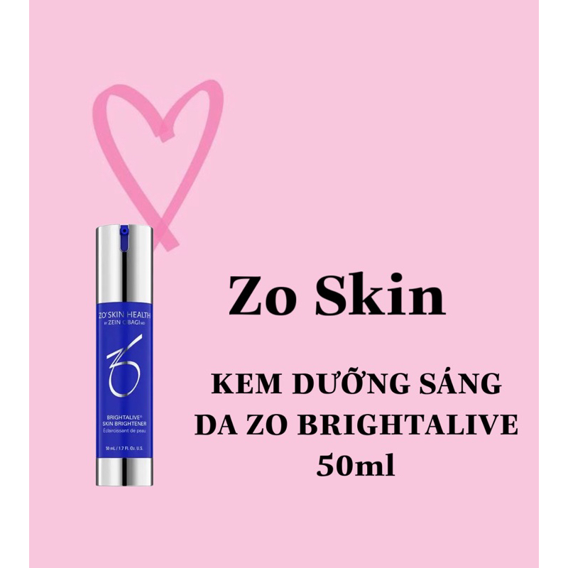 Kem Dưỡng Sáng Da Zo Brightalive Skin Brightener 50ml 30ml Shopee Việt Nam 2233