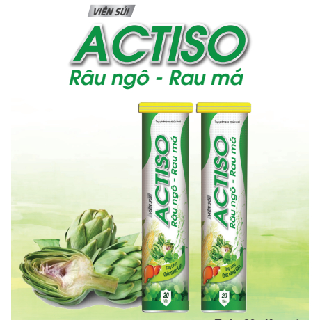 Viên Sủi Actiso Rau Ngô, Rau Má Tăng Cường Đề Kháng Cơ Thể, Hỗ Trợ Hạ ...