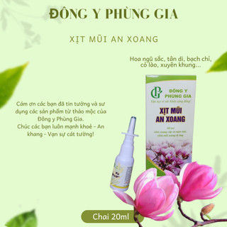 COMBO 2 Lọ Xịt Mũi An Xoang Thảo Mộc - Đông Y Phùng Gia