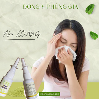 COMBO 2 Lọ Xịt Mũi An Xoang Thảo Mộc - Đông Y Phùng Gia