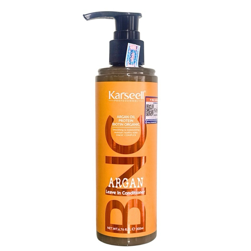 KEM DƯỠNG XẢ KHÔ KARSEELL BNC - LIVEGAIN ELABORE ACAI BERRY DƯỠNG ẨM MỀM MƯỢT GIỮ NẾP TÓC XOĂN