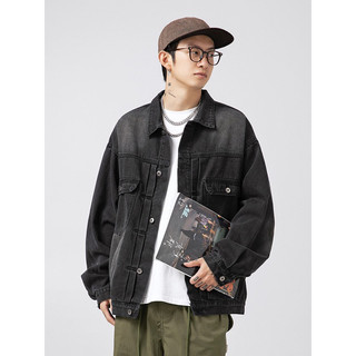 Áo Khoác Jeans Denim Jacket Unisex’s New Xám Xanh Wash