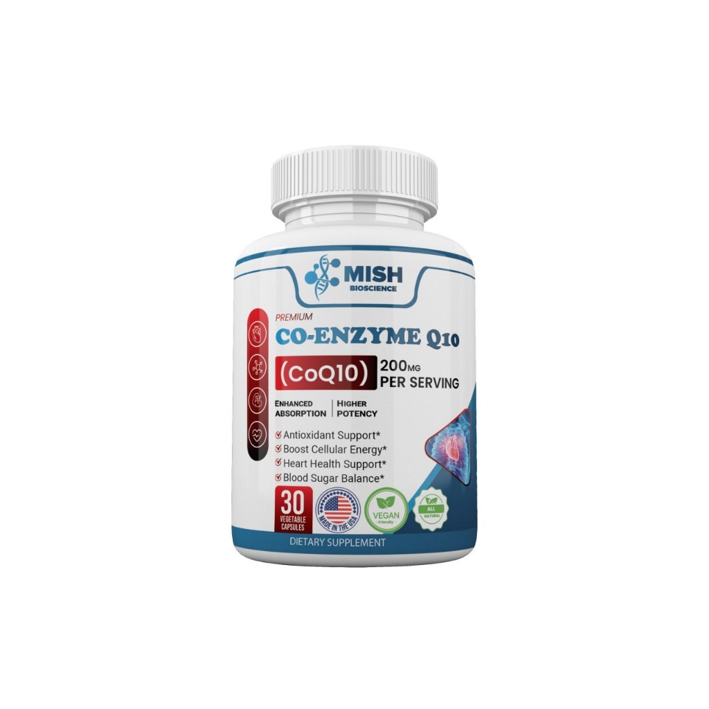 Viên Uống Hỗ Trợ Chống Đột Quỵ Tim Coq10 (Co-Enzyme Q10) 200mg