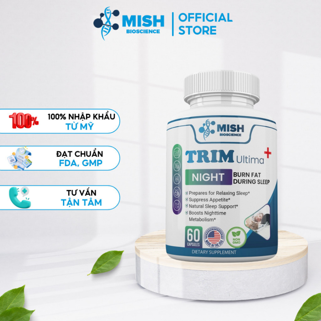 Trim Ultima Plus – Hỗ Trợ Giảm Cân Ban Đêm