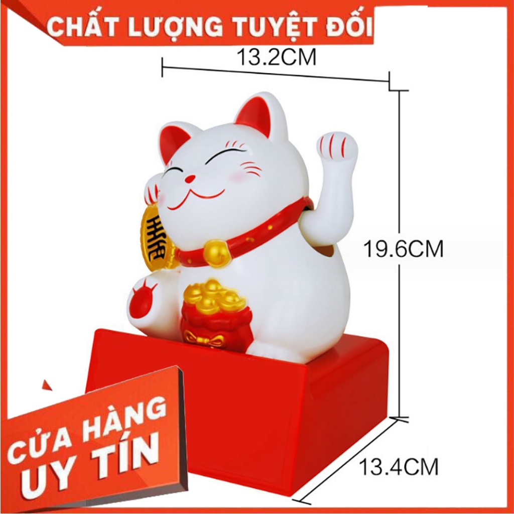 Mèo Thần Tài Vẫy Tay