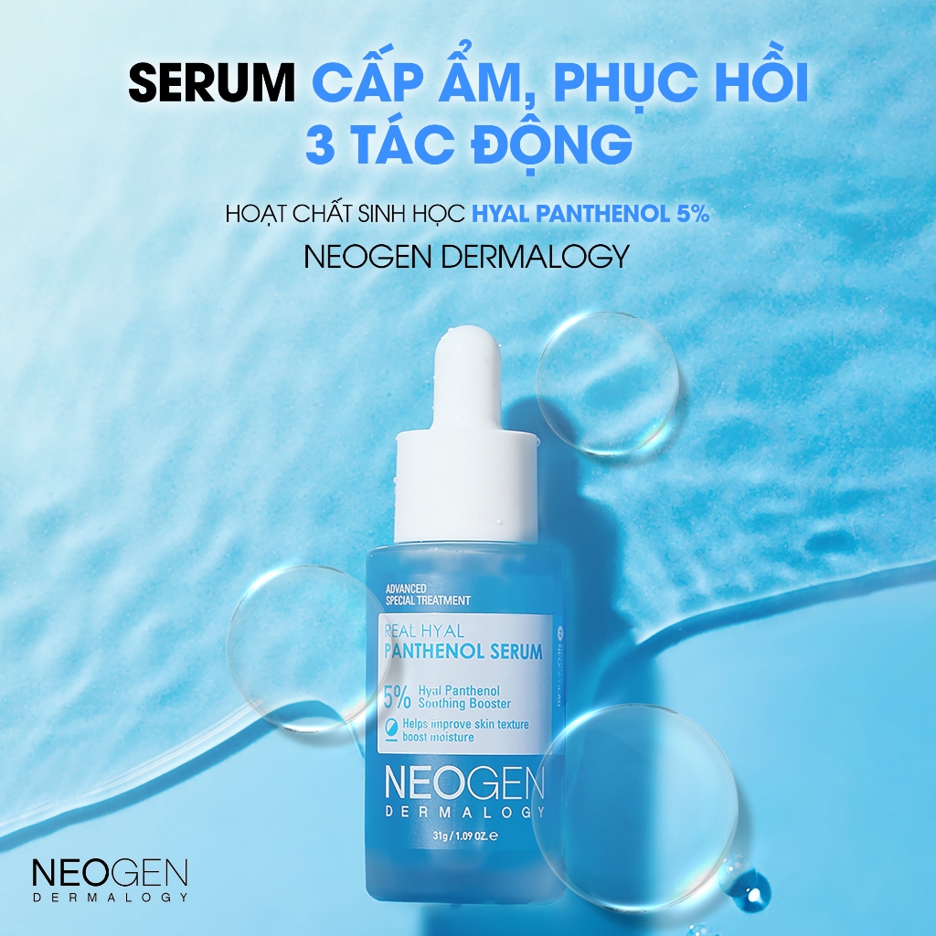 Serum 5% Panthenol Cấp Ẩm - Phục Hồi Da 3 Tác Động Neogen Dermalogy ...