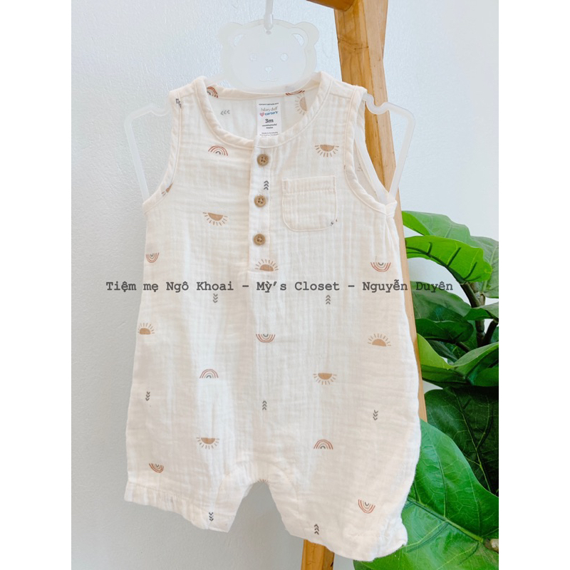 [MD61] 0-3M body đùi bé trai xuất xịn C.a.r.ter's cho bé NGÔ KHOAI MỲ