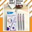 Bút bi nước Deli G118 dạng bấm nhiều màu 0.5mm xinh xắn nhanh khô viết đều trơn