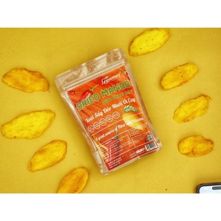 Xoài Sấy Dẻo Muối Ớt không đường Légumes – Snack Ăn Vặt dinh dưỡng – Gó 500g – Vị Chua Cay Ngon