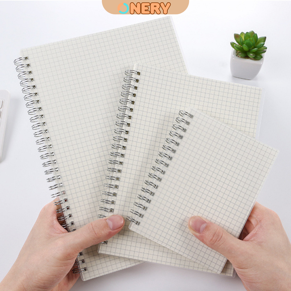 Combo 5 quyển sổ lò xo A5/B5 160 trang giá sốc ONERY