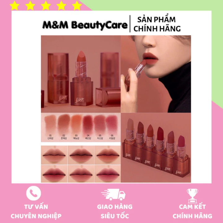 Son Thỏi BBIA Last Powder Lipstick Bền Màu, Siêu Lì