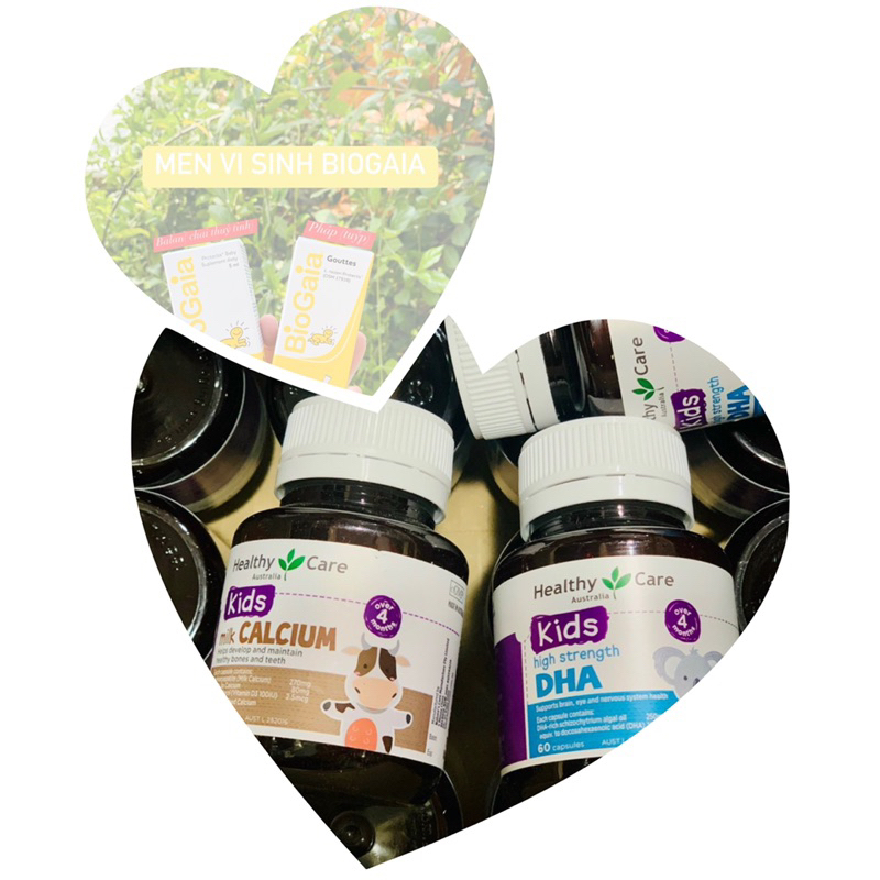 Thực phẩm bổ sung chức năng -Men Bio-DHA-Canxi healthy | Shopee Việt Nam