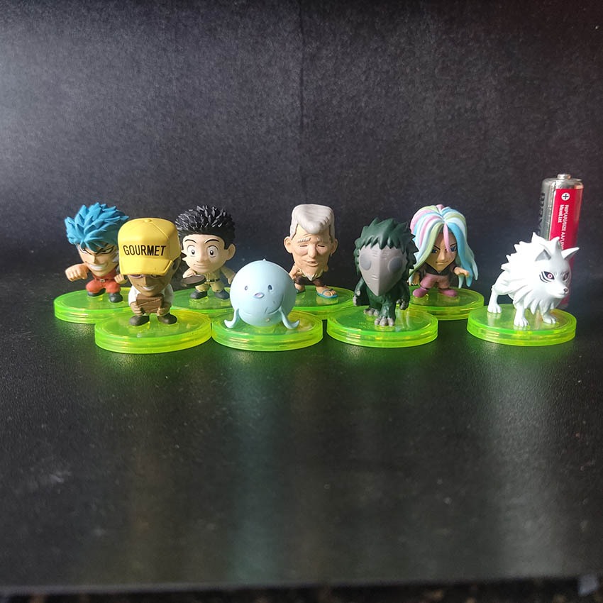 Set 10 nhân vật Toriko – Mô hình chính hãng Chibi Getz Collection ...