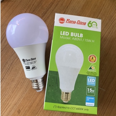 [CHÍNH HÃNG-BẢO HÀNH 2 NĂM] Bóng Đèn LED Rạng Đông ChipLed SAMSUNG 3W-15W
