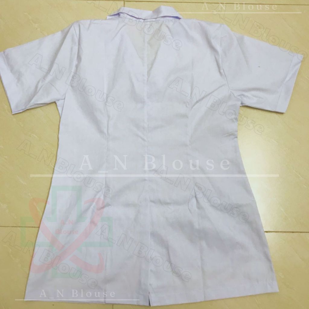 Áo blouse (Blu) ngắn cho cả nam và nữ phục vụ cho phòng khám, bệnh viện và các cơ sở y tế