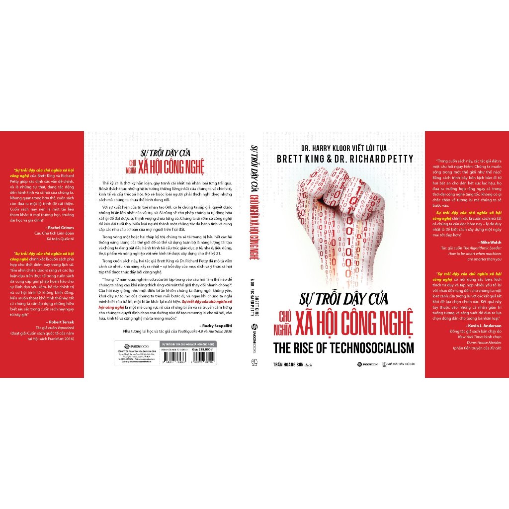 Sách - Sự Trỗi Dậy Của Chủ Nghĩa Xã Hội Công Nghệ - The Rise Of Technosocialism