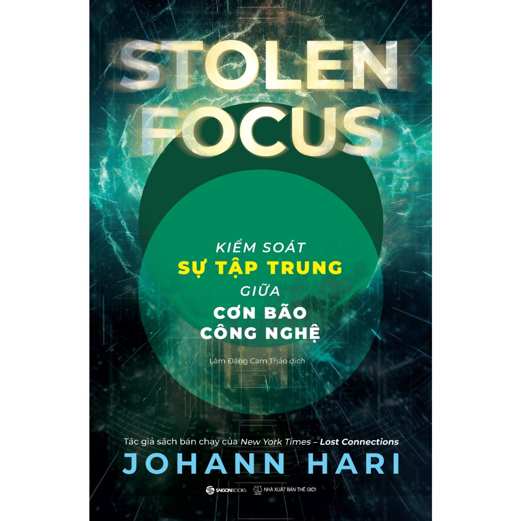 Sách - Kiểm Soát Sự Tập Trung Giữa Cơn Bão Công Nghệ - Johann Hari