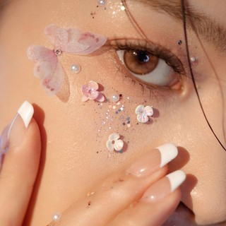 Đá Đính Mắt Make Up, Miếng Dán Đá Nhân Tạo Trang Điểm Chụp Ảnh HaminStore