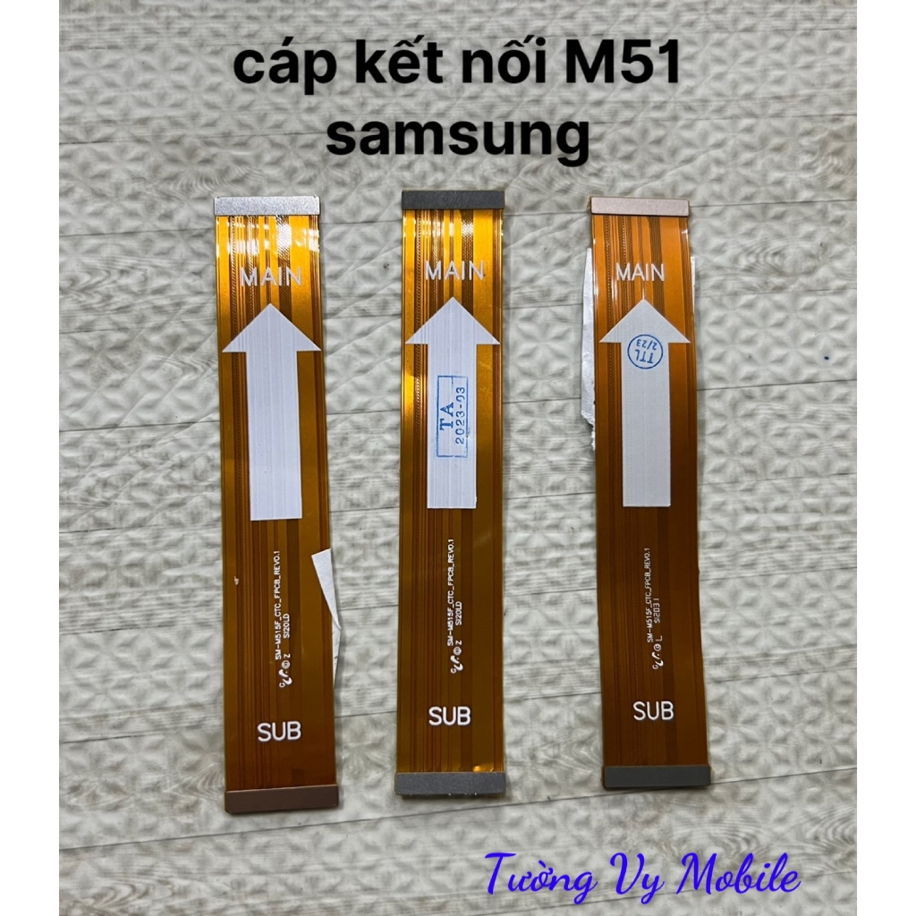 Cáp kết nối bo sạc lên main M51 Sam sung | Shopee Việt Nam