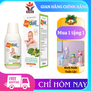 LactoDiall Medical - Nước Tắm Thảo Dược Chai 250ML