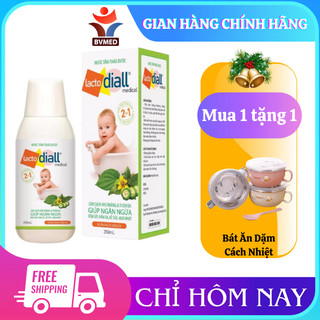 LactoDiall Medical - Nước Tắm Thảo Dược Chai 250ML