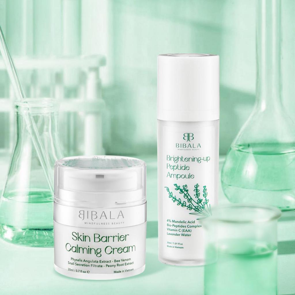 Ảnh Combo Tinh chất dưỡng da từ Peptide 30ml +Kem dưỡng phục hồi giảm kích ứng 3