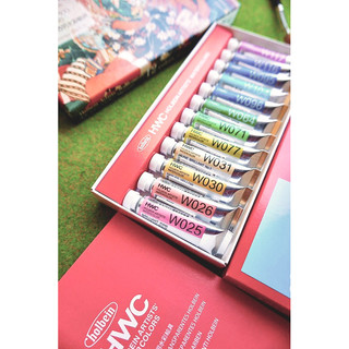 HOLBEIN pastel tone❣️ Màu nước hạng hoạ sĩ tuýp 5ml phiên bản màu ngọt ngào như kẹo 🎀🍭 Artist’ Watercolor Selection