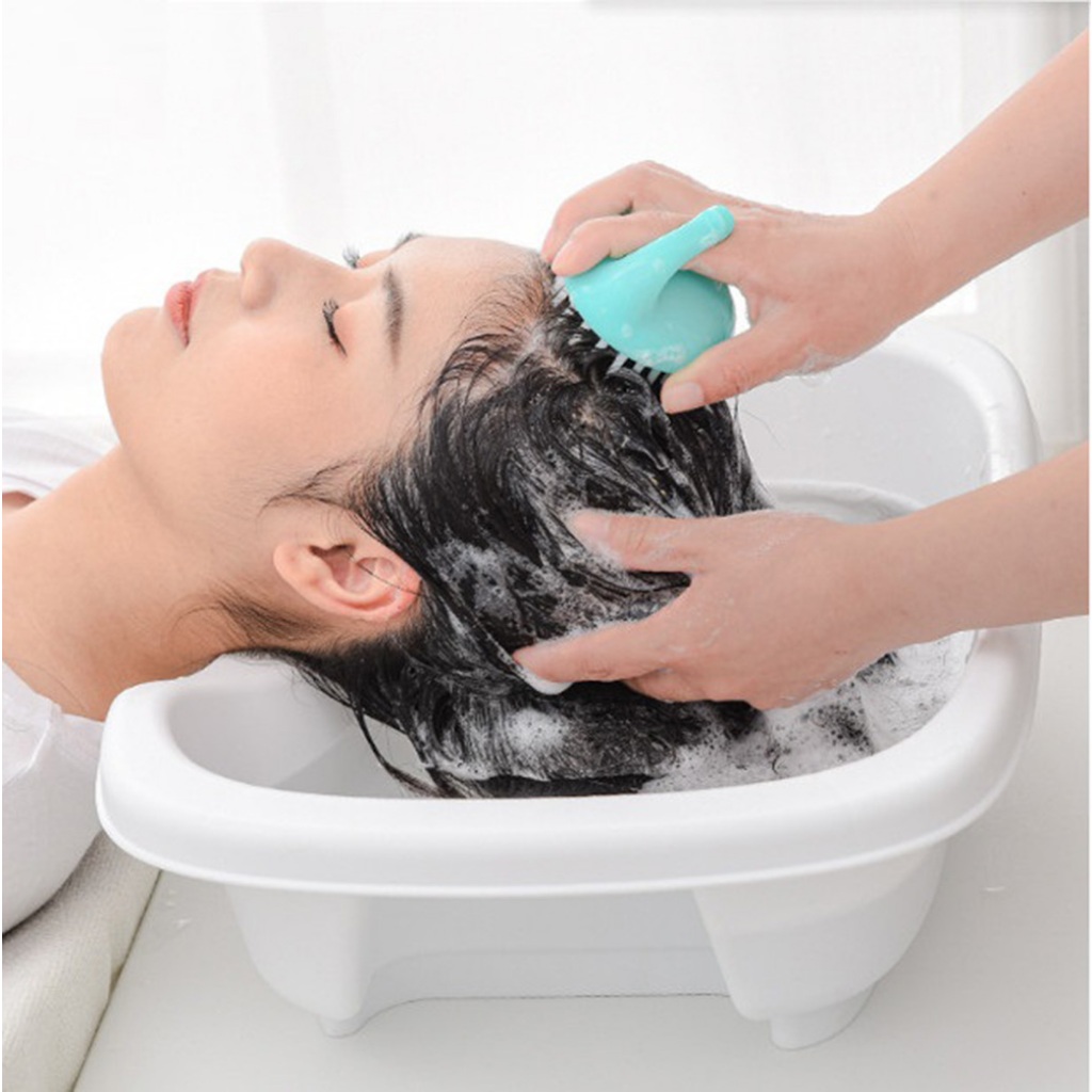 Chậu gội đầu tiện lợi dành cho bệnh nhân, bà bầu, trẻ nhỏ