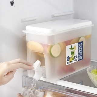Bình Nước Nhựa 3l5 Để Tủ Lạnh Nhân Vòi