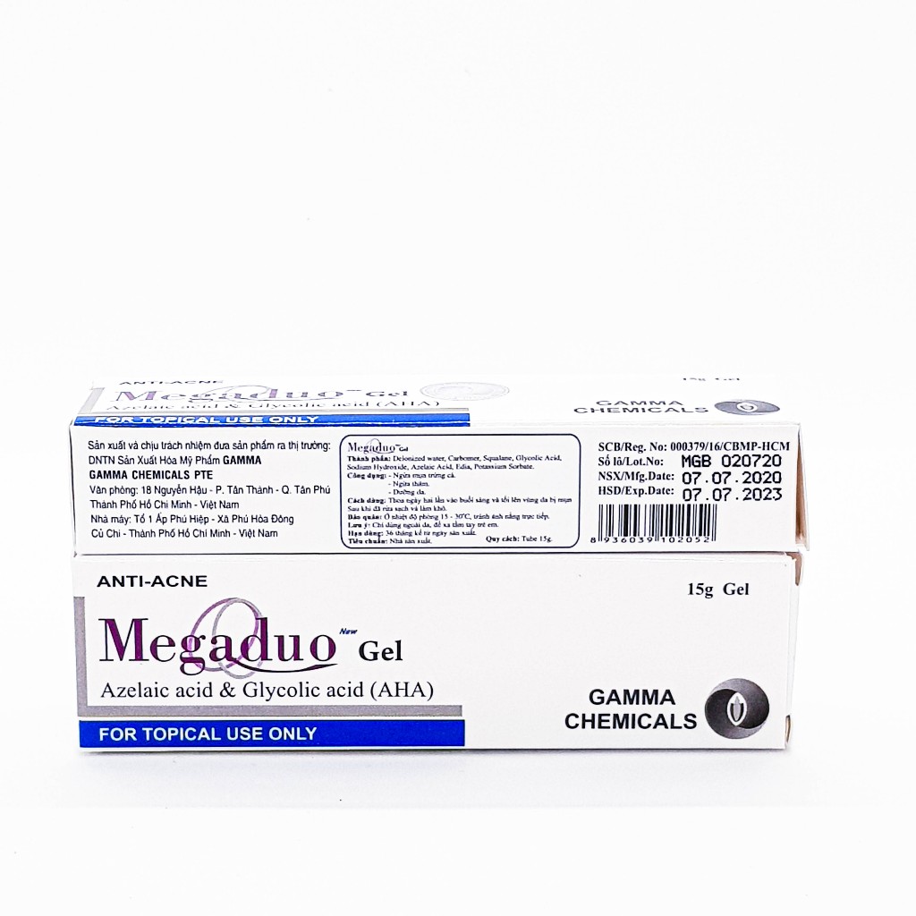 Megaduo gel Giảm Mụn Ẩn & Thâm Gamma Megaduo Gel 15 gram | Shopee Việt Nam