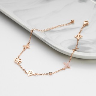 Bộ quà tặng trang sức LAMY Lắc tay lắc chân Lucky Anklet 9005RG & 2125RG
