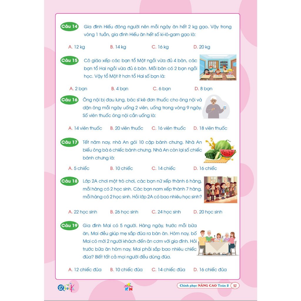 Ảnh Sách - Chinh Phục Nâng Cao Toán Lớp 2 - Kết Nối Tri Thức Với Cuộc Sống - Cả Năm 1