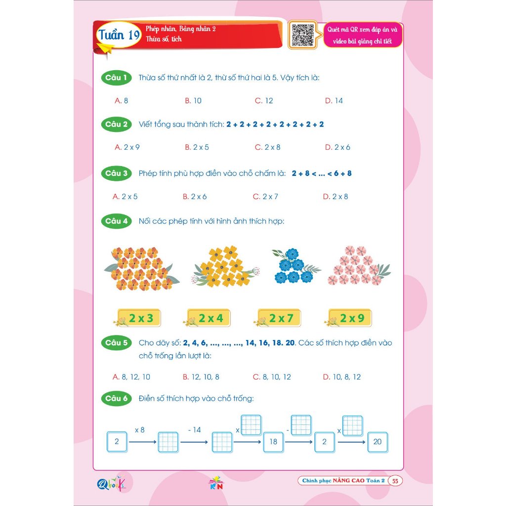 Ảnh Sách - Chinh Phục Nâng Cao Toán Lớp 2 - Kết Nối Tri Thức Với Cuộc Sống - Cả Năm 4