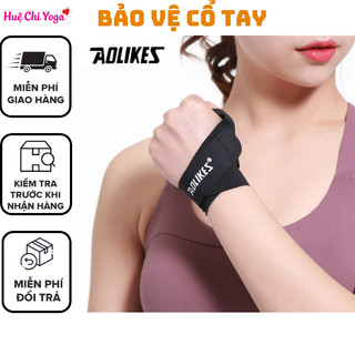 Băng quấn cổ tay, Hỗ trợ bảo vệ khớp cổ tay tập gim, yoga