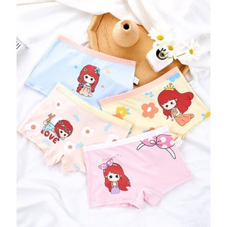 [T28 Thun lạnh mới] Quần chip bé gái, quần lót trẻ em chất liệu thun lạnh mềm mịn mát cho bé từ 6-37kg