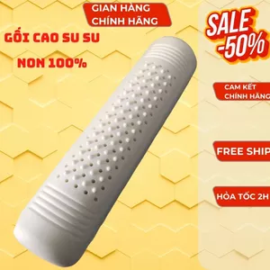 Gối ôm cao su non 30x100 cao cấp - Gối Ôm Cao Su Non Cao Cấp Siêu Đàn Hồi- ôm cao su nằm cao su