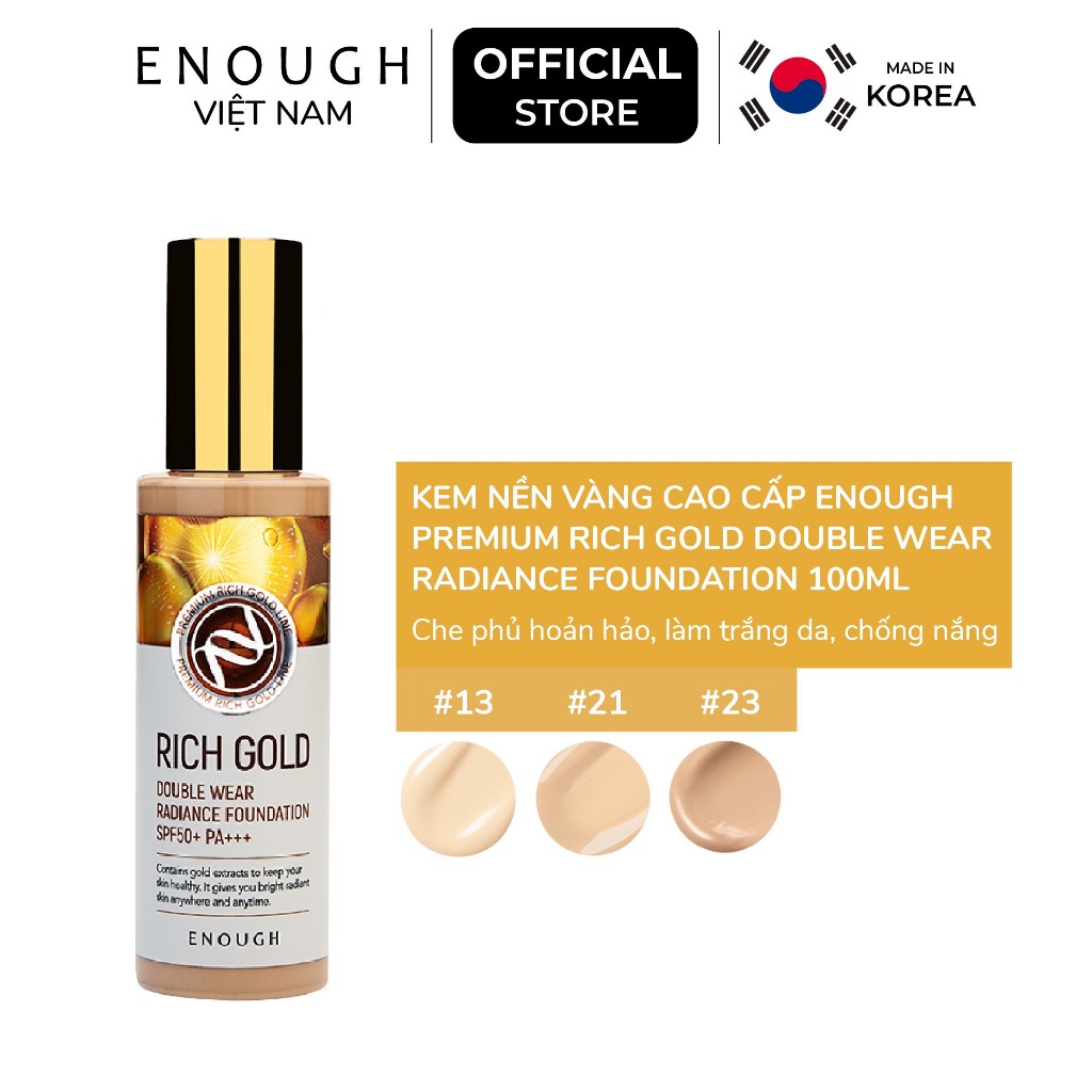 Bản mới- Bản Cũ - Kem nền COLLAGEN Enough Ultra X10 Cover up collagen ...