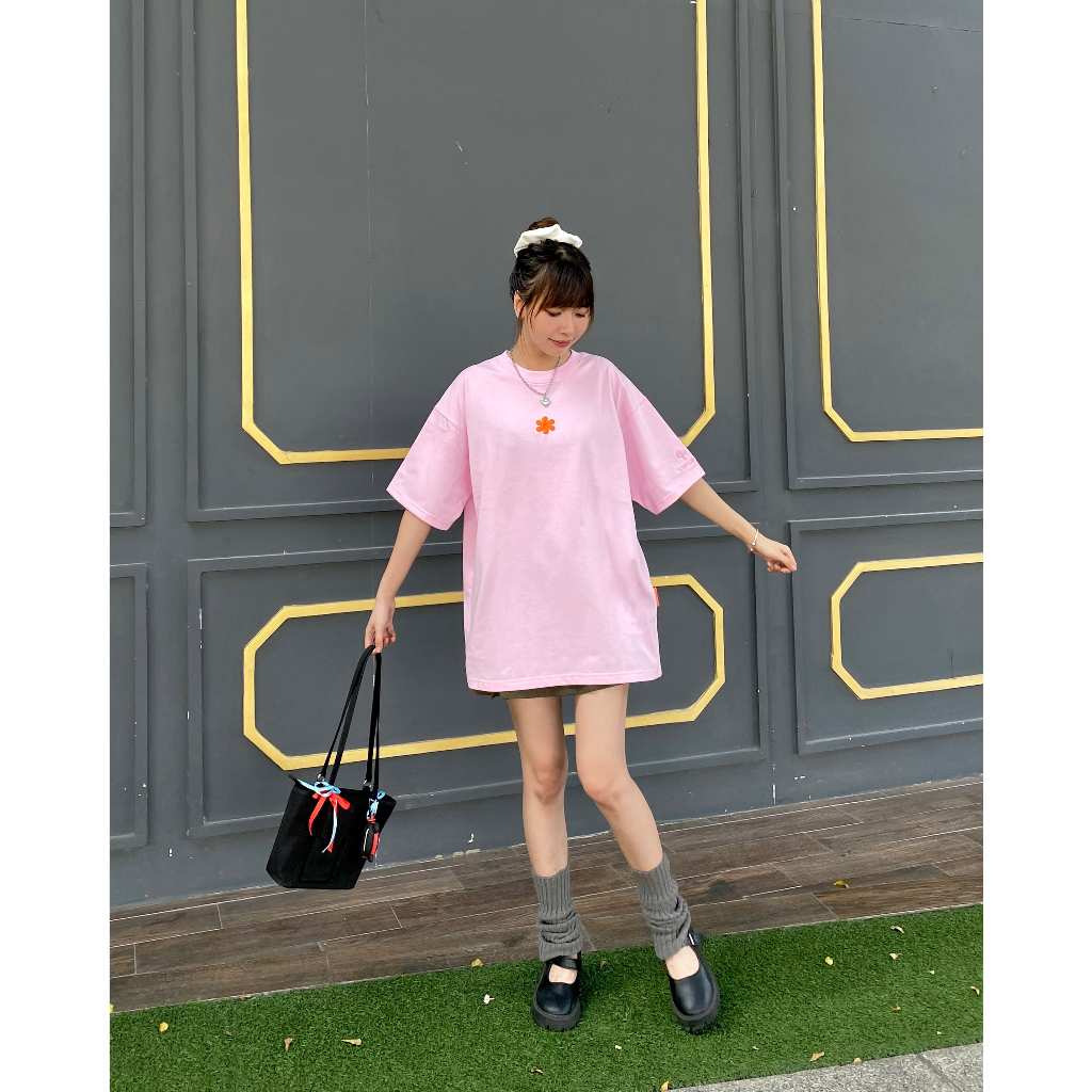 Áo thun nữ, vải chất lượng tốt, hồng pastel xanh babe, cotton 100%, form rộng, mềm mại, rất đẹp