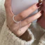 Nhẫn nữ đính đá zicron nhiều màu