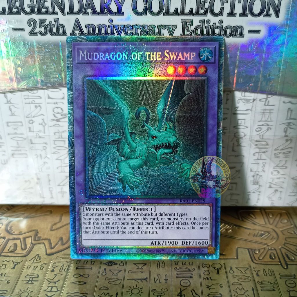 Yugioh! Mudragon Of The Swamp Ra01-en028 Secret | Meses Sin Interés
