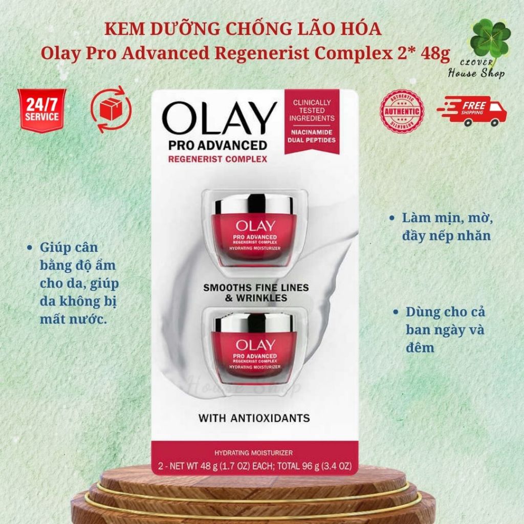 [Auth Mỹ] Kem dưỡng chống lão hóa da OLAY Đỏ - Olay Pro Advanced ...
