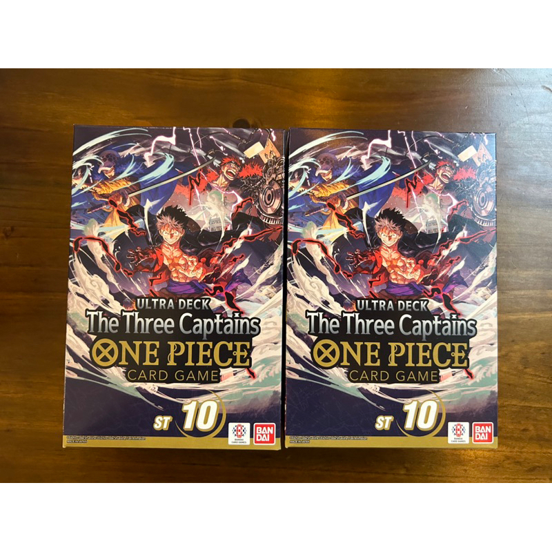 Ultra Deck The Three Captains One Piece Tcg Card Game St 10 | Meses sin interés