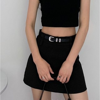 Thắt lưng nữ nam y2k phong cách retro bản nhỏ 1.8cm, dây nịt unisex thời trang vintage TL86