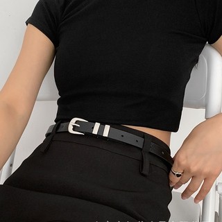 Thắt lưng nữ nam y2k phong cách retro bản nhỏ 1.8cm, dây nịt unisex thời trang vintage TL86