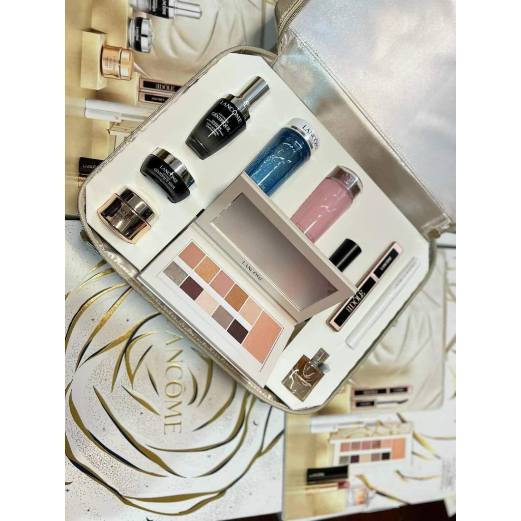 [TÁCH LẺ] SET DƯỠNG DA VÀ MAKEUP LANCÔME 10 MÓN KÈM VALI Shopee Việt Nam