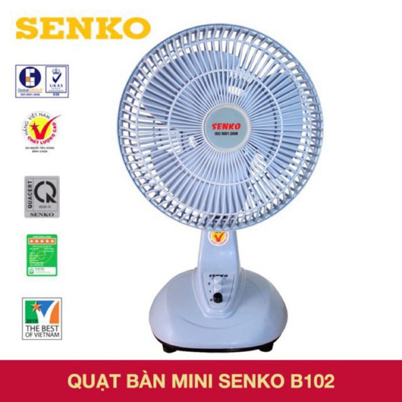 Quạt bàn B2 mini Senko B102 - Hàng chính hãng | Shopee Việt Nam