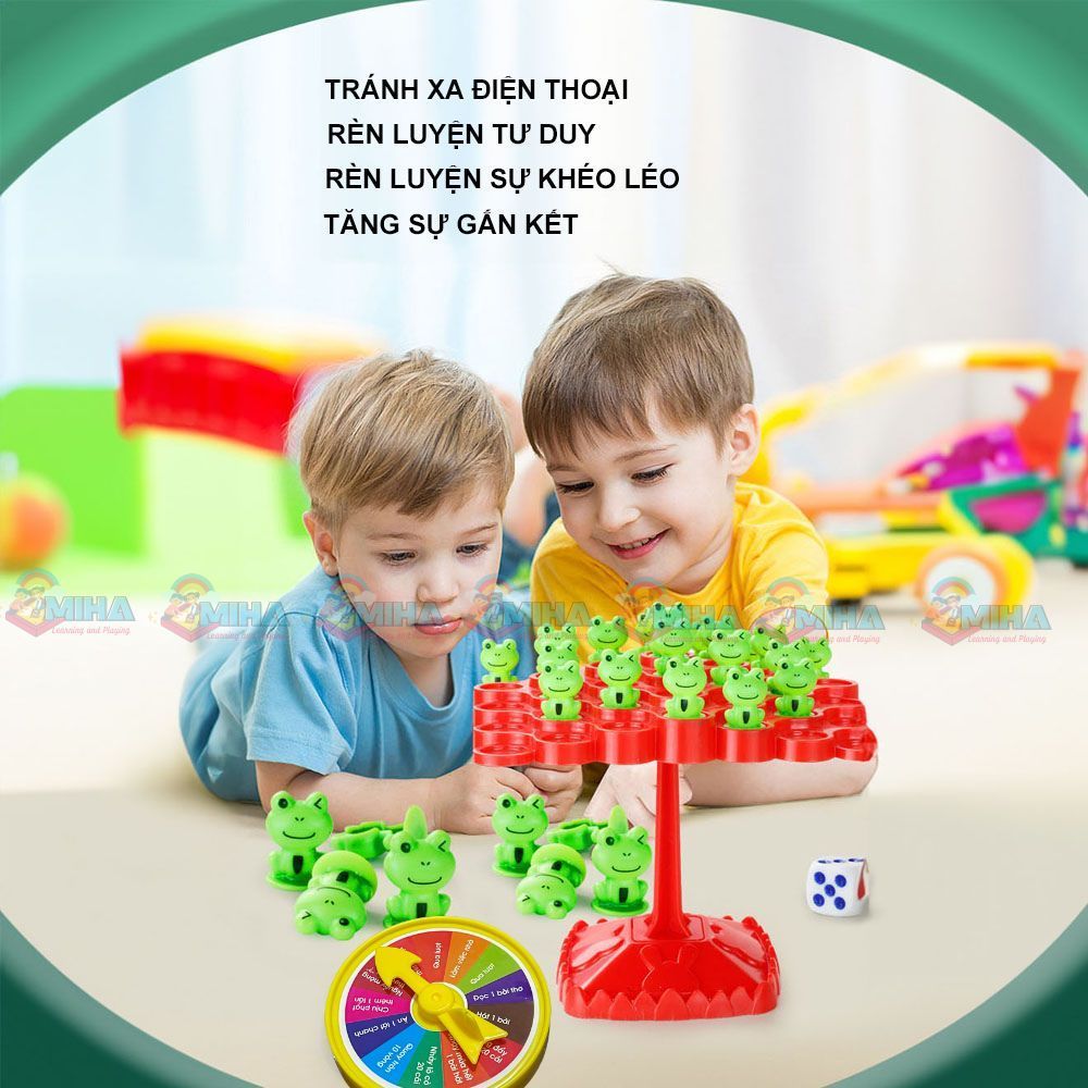 Ếch Cân Bằng Đồ Chơi Xếp Hình Cây Cân Bằng Hình Chú Ếch Dễ Thương Cho Bé Trai Bé Gái