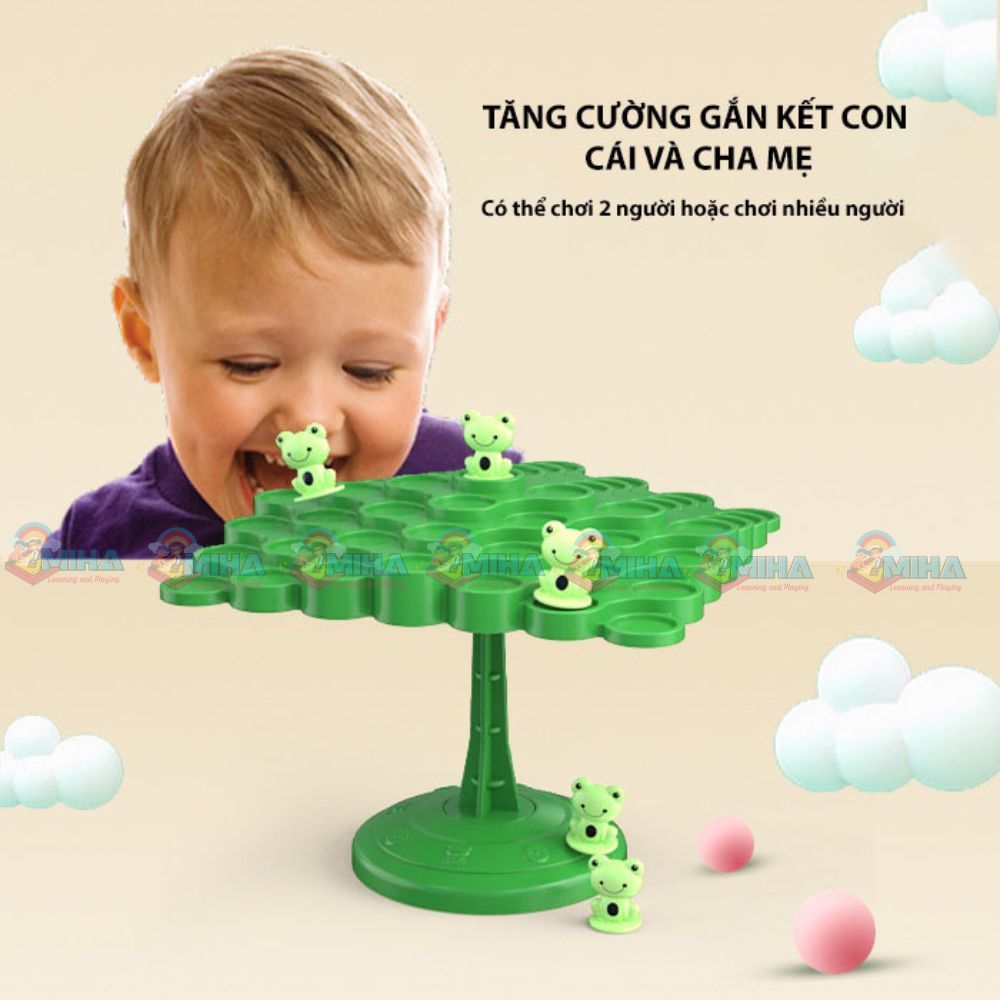 Ếch Cân Bằng Đồ Chơi Xếp Hình Cây Cân Bằng Hình Chú Ếch Dễ Thương Cho Bé Trai Bé Gái